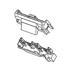 Makita 183H66-4 Battery Housing Set, XSL06