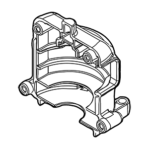 Makita 183L66-8 Motor Housing Set, XHU07