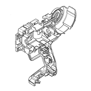 Makita 183W01-2 Housing Set, XRT02