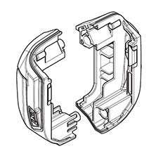 Makita 187848-8 Battery Housing Set, XMT03
