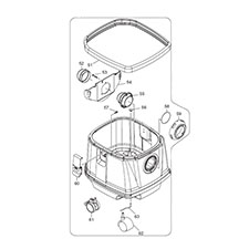 Makita 191B57-5 Tank Ass'y Set B, XCV13