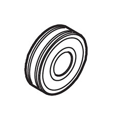Makita 210162-8 Ball Bearing 609LLU