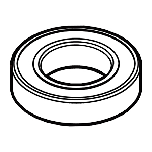 Makita 210255-1 Ball Bearing 6006LLB, GRH06