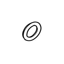Makita 213060-5 O Ring 10, XCU03