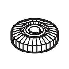 Makita 227470-0 Spiral Bevel Gear 29, 2107F