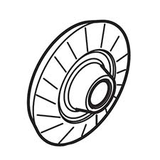 Makita 227549-7 Spiral Bevel Gear 26, BHR261
