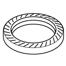 Makita 227592-6 Spiral Bevel Gear 38, GA4542C