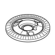 Makita 227657-4 Spiral Bevel Gear 55, GA7061