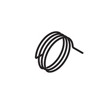 Makita 231669-1 Torsion Spring 31