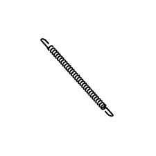 Makita 231832-6 Tension Spring 3, XSH04