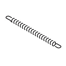 Makita 231878-2 Tension Spring 4, XSH03