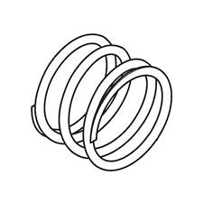 Makita 232525-8 Compression Spring 25 B, DTDA100