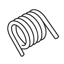Makita 233520-1 Torsion Spring 28, XSL02