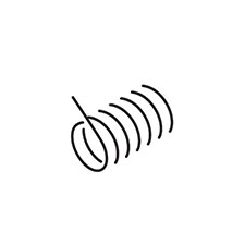 Makita 233598-4 Torsion Spring 6, LXRH01