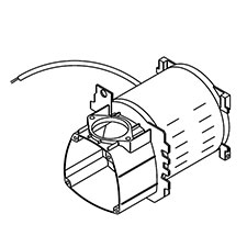 Makita 251215-E Electric Motor/crankcase, MAC700