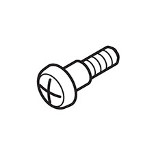 Makita 251518-6 + Pan Head Screw M6, HS0600