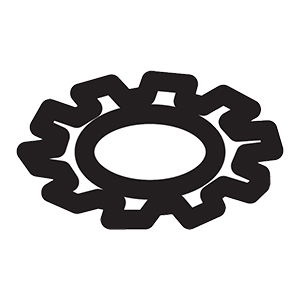 Makita 253484-3 Toothed Lock Washer 5, XBP05