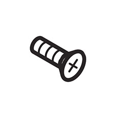 Makita 265156-8 Countersunk Head Screw M, XSL05