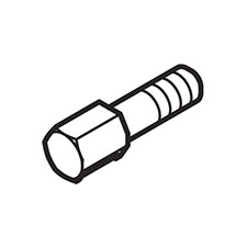 Makita 265594-4 Hex. Bolt M6X18, XSH01