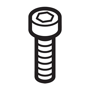 Makita 265A364 H.s.h. Bolt M6X16, XSL07