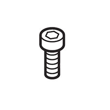 Makita 266757-5 Hex. Bolt M6X16, LX0714