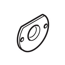 Makita 285023-1 Bearing Cover, KP312