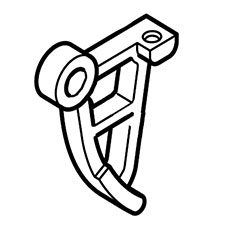 Makita 313267-4 Cam Lifter R, PM7650H