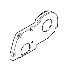 Makita 317676-9 Bracket Cover, KP312