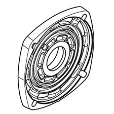 Makita 318775-0 Gear Housing Cover, PK5011C