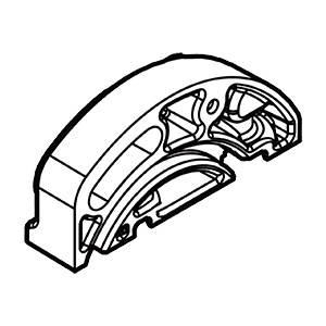 Makita 319977-1 Rear Angular Plate