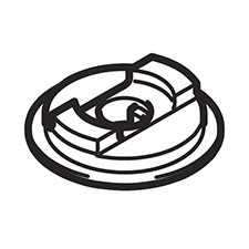 Makita 324549-9 Driving Flange, HR4001C