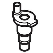 Makita 324845-5 Crank Shaft