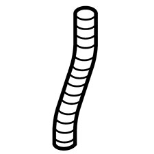 Makita 326356-6 Coil Spring 8, EB7650TH