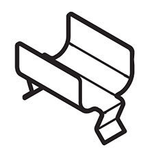 Makita 345311-9 Plate, MT240