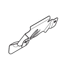 Makita 346589-7 Muffler Guard, EK7651H