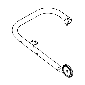 Makita 394-361-300 Handle Ass'y, DT2010