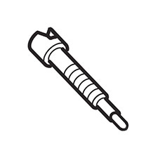 Makita 394-151-470 Idle Adjust. Screw (L),DPC8112