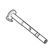 Makita 395-151-170 Choke Shaft, DPC7331