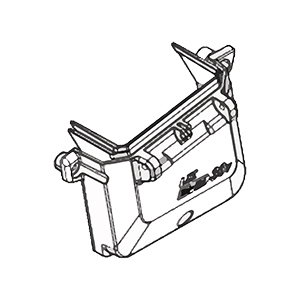 Makita 412346-6 Battery Lower Cover R, XEC01