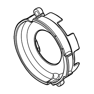 Makita 413359-0 Baffle Plate, GSR02