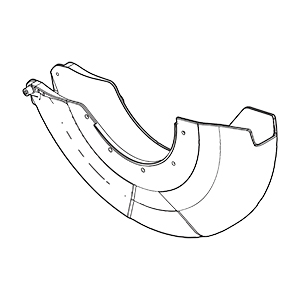 Makita 413825-7 Safety Cover B, GSL03