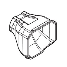 Makita 422229-2 Dust Guide, LS1219L