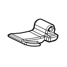 Makita 422310-9 Chip Guide, XCU06