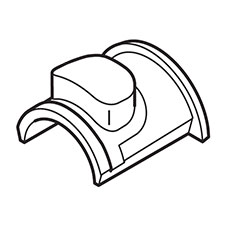 Makita 424082-2 Buffer Rubber, EM2650LH