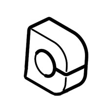 Makita 424581-4 Grommet, EA3601F