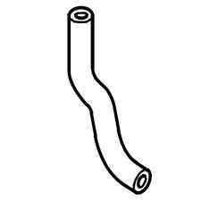 Makita 424900-4 Fuel Tube 3-85, EB5300