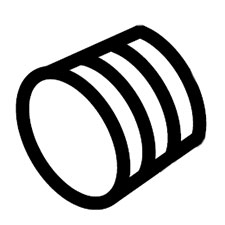 Makita 439010-E Handle Plug, MAC700