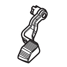 Makita 452220-6 Choke Lever, EM2650LH