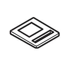 Makita 454484-8 Seal Plate, XVJ02