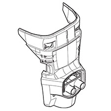 Makita 454758-7 Handle Base, HR5212C